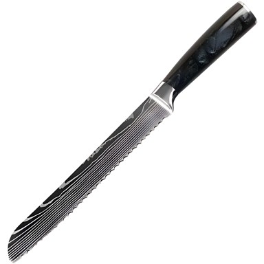 Kuhinjski nož Bl-39301 Bread Kp39301, crni