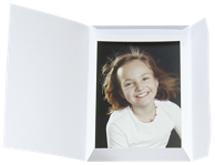 DAIBER Mape za portrete Sprint-Line, 15x20 cm, 1x100, bijela