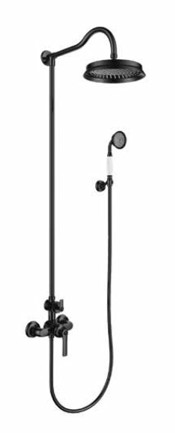 ARMAL Tuš set Lapis, s usponskom šipkom, crna