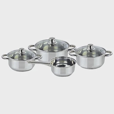 NIDA HOME Set posuđa INOX 7-dijelni