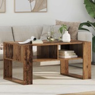 Stolić za kavu od konstruiranog drva 92 x 53 x 45 cm, staro drvo