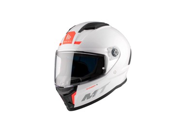MT HELMETS Moto kaciga STINGER 2 SOLID A0 GLOSS PEARL 133400000014, bijela, S