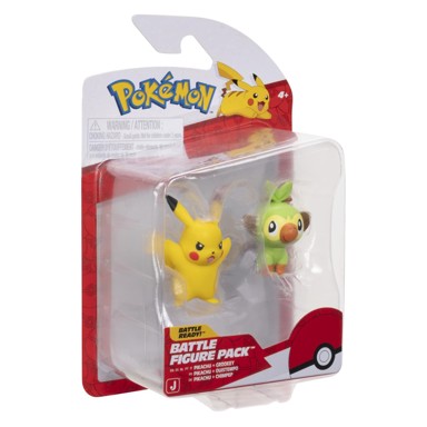 POKEMON Figurica Battle Figure First Partner 2 pk Grookey & Pikachu W9