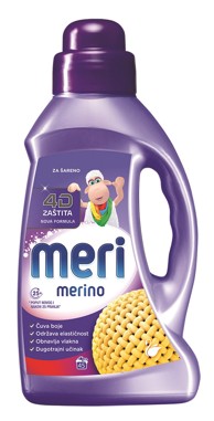 MERI MERINO Deterdžent za rublje šareno 2,7 l