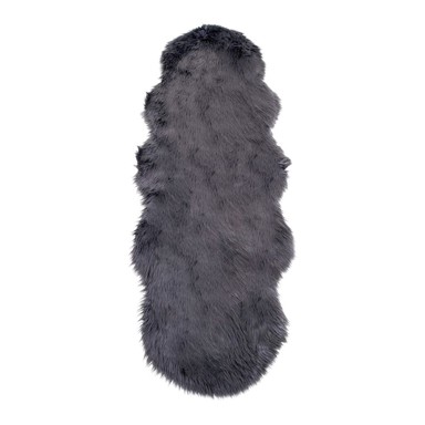 HOUSE NORDIC Antracitno siva sintetička staza 60x180 cm