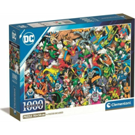 CLEMENTONI Slagalica DC Comics Impossible, 1000 kom