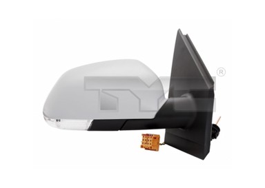 TYC Retrovizor VW Polo 02-09, lijevi, 05-, unutarnje podešavanje, asferičan, žmigavac, 337-0142
