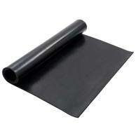 Podni mat, 1,2 x 2 m, 8 mm, guma, crna