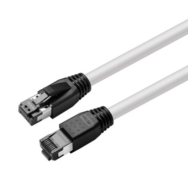 Mrežni kabel, CAT8.1, S/FTP, AWG 24, LSZH, 10 m, bijela