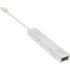 INLINE USB grafički adapter 4K Ultra HD, srebrni