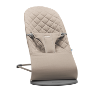 BABYBJORN Ležaljka Bliss Cotton, siva