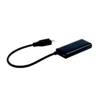 GEMBIRD Adapter MHL (11-pinski) na HDMI + micro USB, crna