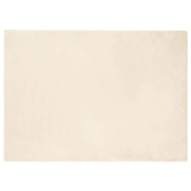 Tepih od umjetnog krzna zeca 240 x 340 cm, poliester, kremasti