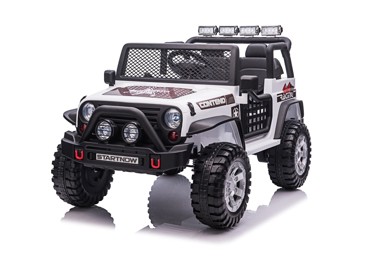 Auto na akumulator Jeep Beast 4x4, bijeli