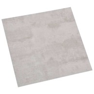 Samoljepljive PVC pločice za pod 30,5 x 30,5 cm, bijelo-sive, 20 kom