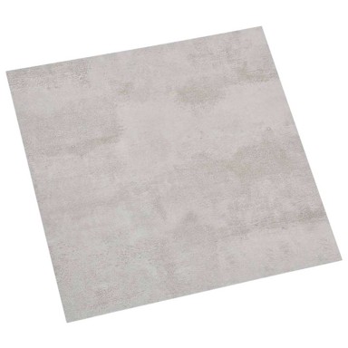 Samoljepljive PVC pločice za pod 30,5 x 30,5 cm, bijelo-sive, 20 kom