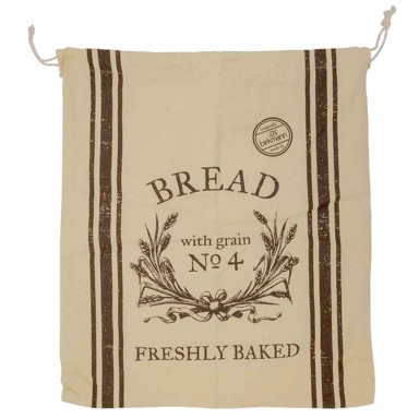BIRKMANN Vrećica za kruh Freshly Baked, pamuk, 38 x 45 cm
