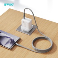BWOO Kabel Type-C na Type-C magnetni aluminijski
