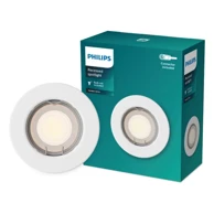 PHILIPS Peridot ugradbena svjetiljka okrugla 7w gu10 bijela