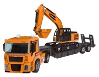 Kamion i bager za sastavljanje, 185 elemenata