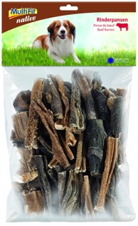 MULTIFIT Poslastica za pse Native goveđe tripice 500 g