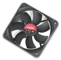 SPIRE Ventilator kućišta SP12025S1L3, 120 × 120 × 25 mm, 12 V, 3-pin, sleeve ležaj