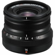 FUJIFILM XF objektiv 16 mm F2.8 R WR, crni