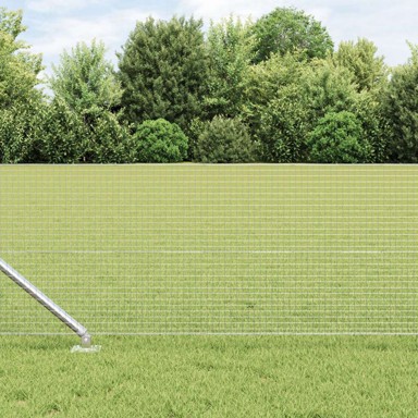 Žičana ograda s 13 sidara 0.8x25 m pocinčani čelik