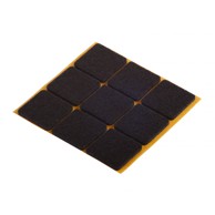 SUKI Flic smeđi 25x25 mm 9 kom