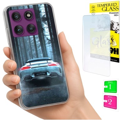 NEO Maskica sa zaštitnim staklom 9H za Motorola Edge 60 Pro