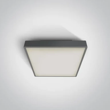 Plafonjera DM67282E/AN, LED 1xE27, 18 W, PLC, 230 V, IP65, antracit