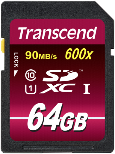 TRANSCEND Memorijska kartica SDXC 64GB Class10 UHS-I 600x Ultimate