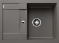 BLANCO Sudoper Metra 45 S Compact Silgranit, vulkan siva
