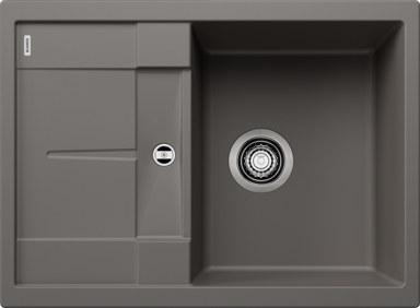 BLANCO Sudoper Metra 45 S Compact Silgranit, vulkan siva