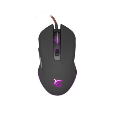 WHITE SHARK Miš GM-3001 CYRUS, žičani, crni