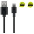 GOOBAY USB-A – USB-C kabel, 0,5 m, crni