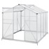 HOMESTAR Staklenik GH250F1 190x253 cm, srebrni