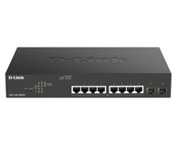 D-LINK Switch DGS-1100-10MPV2, 10-Port, Gigabit Ethernet, PoE