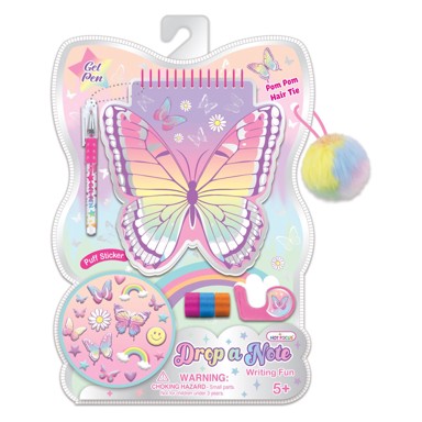 HOT FOCUS Bilježnica s naljepnicama i penkalom