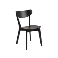 ACTONA Crna blagovaonska stolica Roxby 