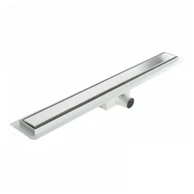 Tuš kanalica Sleek, inox, 60 cm