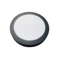 FEROTEHNA Rasvjeta nadgradna LED 6W, 450lm, 4000K, okrugla, siva