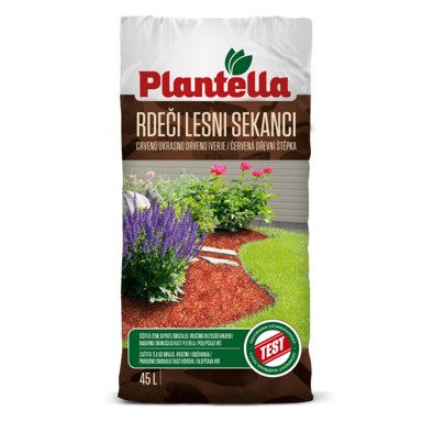 PLANTELLA Dekorativna kora crvena 45 L