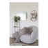 HOUSE NORDIC Svijetlo siva metalna polica s više razina 35 cm Feira 