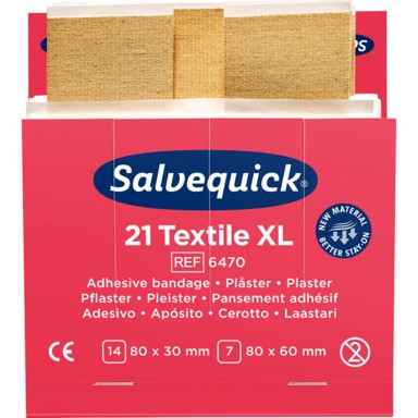 CDR Tekstilni flasteri XL, 6 x 21 kom