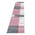 AYYILDIZ CARPETS Ružičasta/siva staza 80x300 cm Hawaii