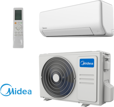 MIDEA Klima uređaj All Easy Pro MSEPBU-12HRFN8-QRD6GW MOX330-12HFN8-QRD6GW(GA), 3,5 kW