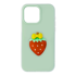ONASI Tutti Frutti 2u1 silikonska maskica, za iPhone 15, zelena
