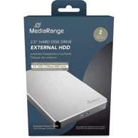 MEDIARANGE Vanjski tvrdi disk MR997 2 TB USB 3.0, srebrni