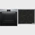 BOSCH Ugradbeni set HND415LS62, crni/nehrđajući čelik